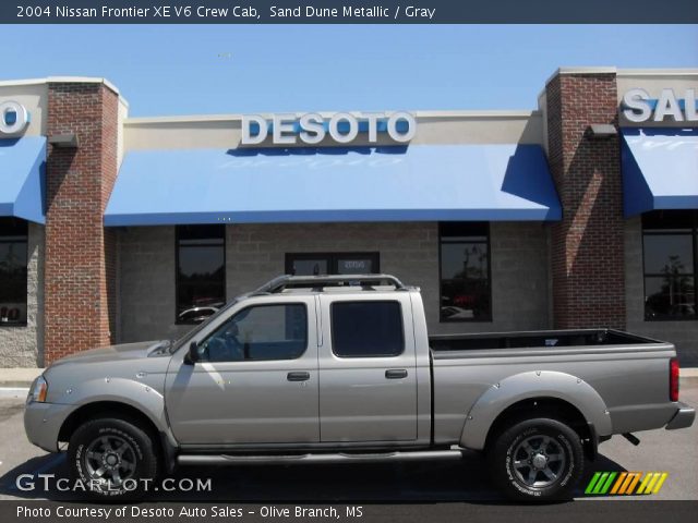 2004 Nissan Frontier XE V6 Crew Cab in Sand Dune Metallic