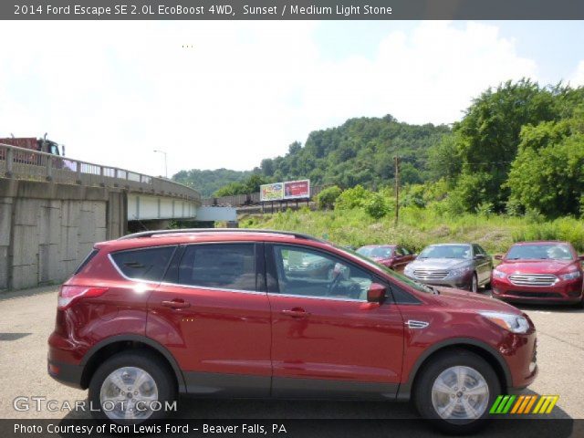 2014 Ford Escape SE 2.0L EcoBoost 4WD in Sunset