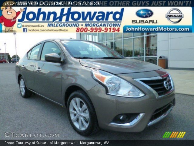 2015 Nissan Versa 1.6 SL Sedan in Titanium