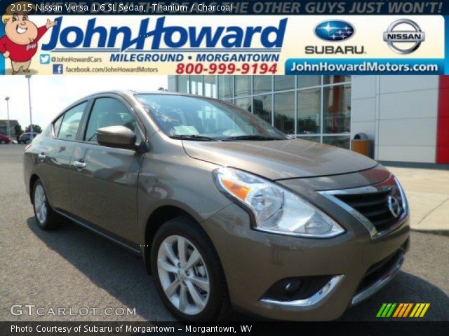 2015 Nissan Versa 1.6 SL Sedan in Titanium