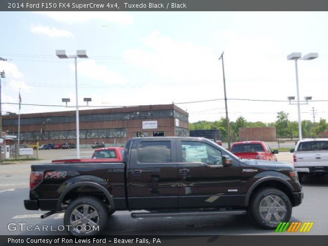 2014 Ford F150 FX4 SuperCrew 4x4 in Tuxedo Black