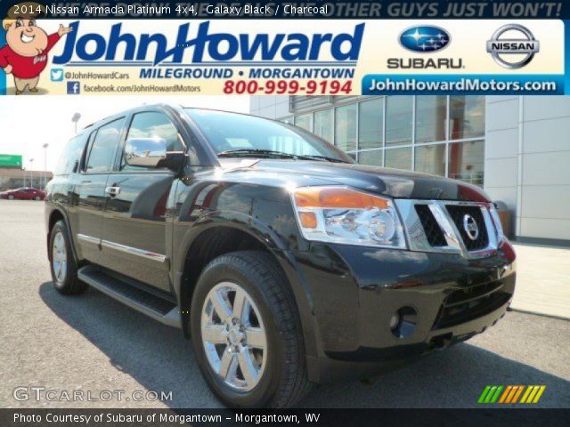 2014 Nissan Armada Platinum 4x4 in Galaxy Black