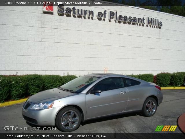 2006 Pontiac G6 GT Coupe in Liquid Silver Metallic
