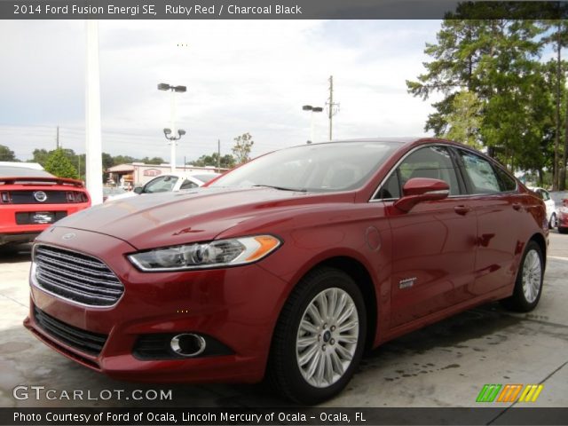 2014 Ford Fusion Energi SE in Ruby Red