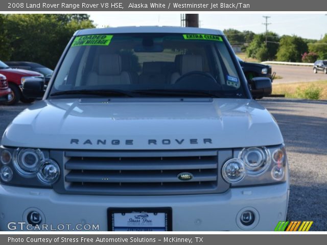 2008 Land Rover Range Rover V8 HSE in Alaska White
