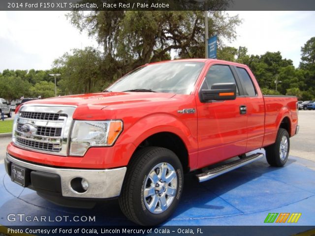 2014 Ford F150 XLT SuperCab in Race Red