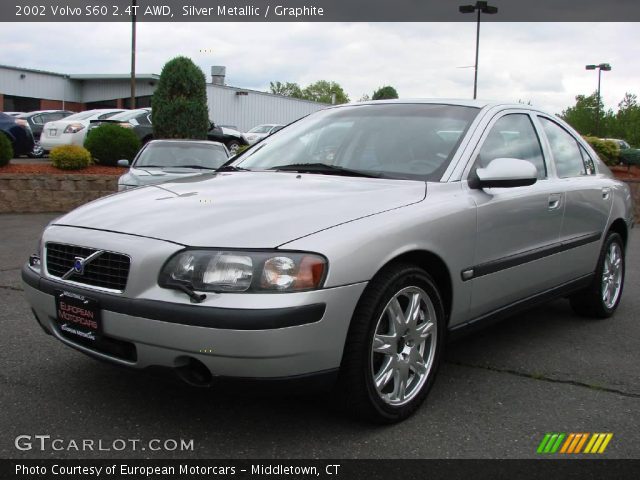 2002 Volvo S60 2.4T AWD in Silver Metallic