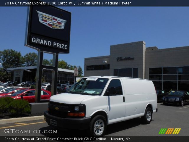 2014 Chevrolet Express 1500 Cargo WT in Summit White