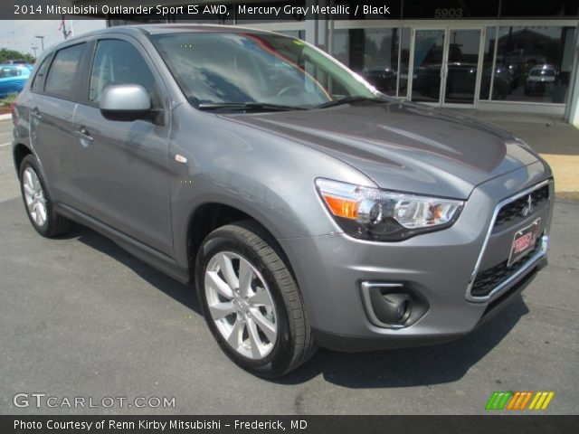 2014 Mitsubishi Outlander Sport ES AWD in Mercury Gray Metallic