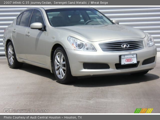 2007 Infiniti G 35 Journey Sedan in Serengeti Sand Metallic
