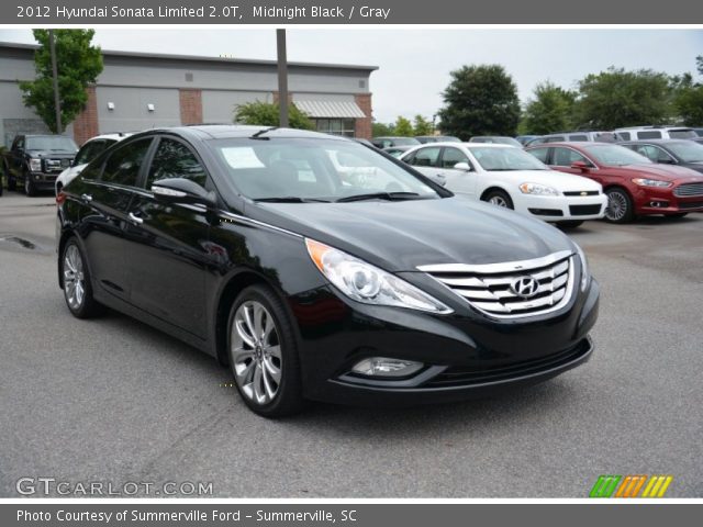 2012 Hyundai Sonata Limited 2.0T in Midnight Black