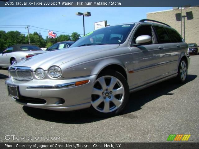 2005 Jaguar X-Type 3.0 Sport Wagon in Platinum Metallic