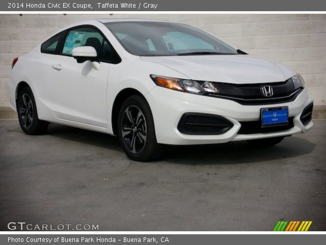 2014 Honda Civic EX Coupe in Taffeta White