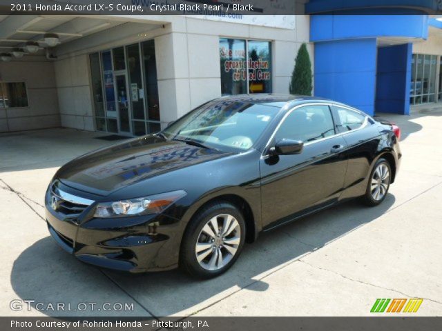 2011 Honda Accord LX-S Coupe in Crystal Black Pearl