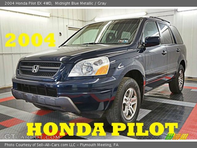 2004 Honda Pilot EX 4WD in Midnight Blue Metallic