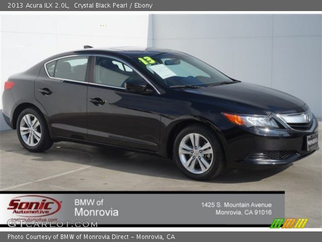 2013 Acura ILX 2.0L in Crystal Black Pearl