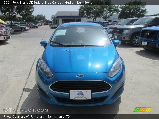 2014 Ford Fiesta SE Sedan in Blue Candy