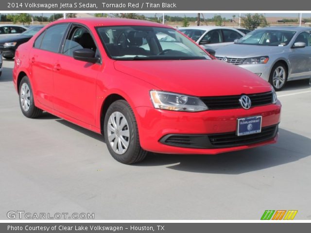 2014 Volkswagen Jetta S Sedan in Tornado Red