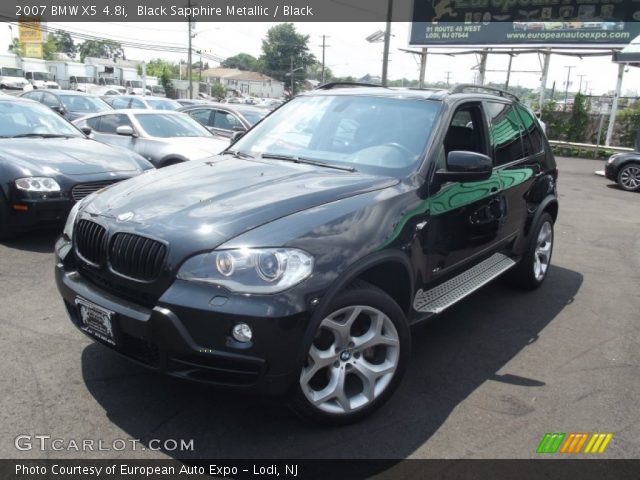 2007 BMW X5 4.8i in Black Sapphire Metallic