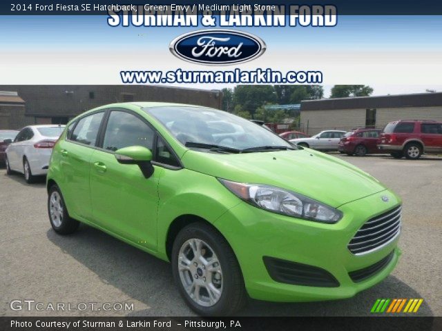 2014 Ford Fiesta SE Hatchback in Green Envy