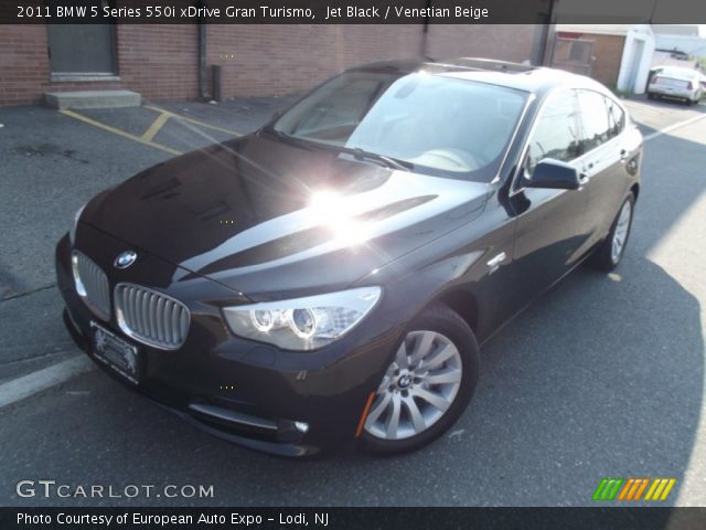 2011 BMW 5 Series 550i xDrive Gran Turismo in Jet Black