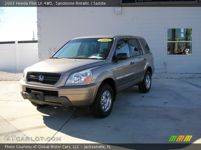 2003 Honda Pilot LX 4WD in Sandstone Metallic