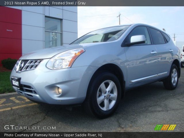 2013 Nissan Rogue S AWD in Frosted Steel