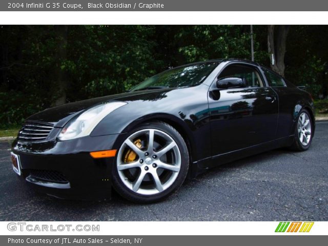 2004 Infiniti G 35 Coupe in Black Obsidian