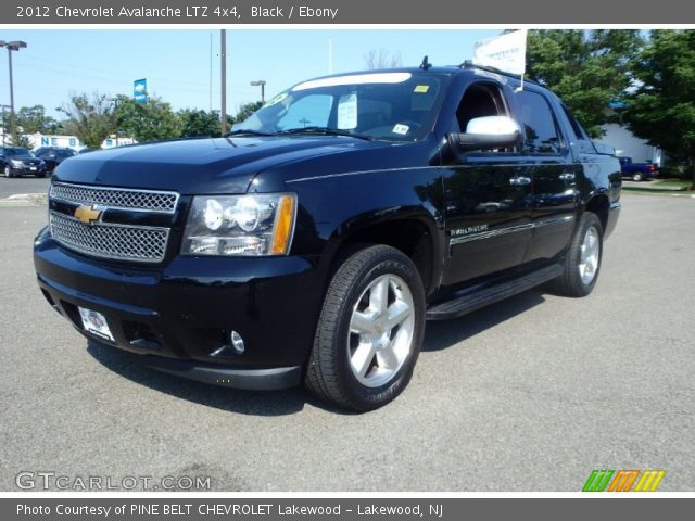 2012 Chevrolet Avalanche LTZ 4x4 in Black