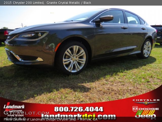 2015 Chrysler 200 Limited in Granite Crystal Metallic