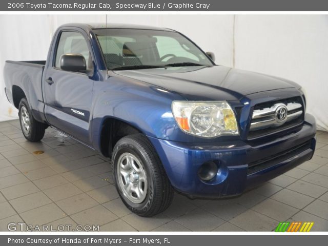 2006 Toyota Tacoma Regular Cab in Speedway Blue
