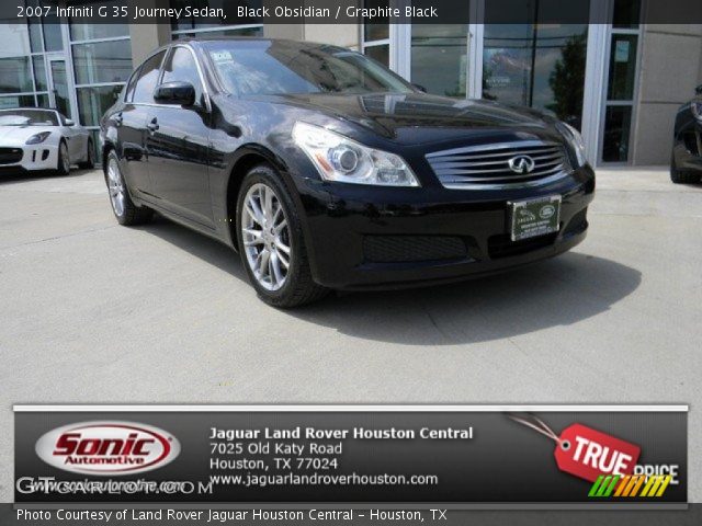 2007 Infiniti G 35 Journey Sedan in Black Obsidian
