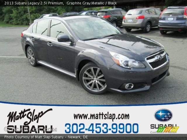 2013 Subaru Legacy 2.5i Premium in Graphite Gray Metallic