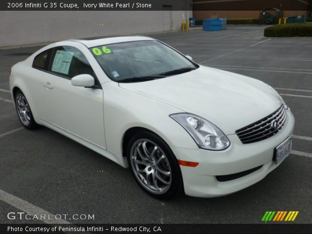 2006 Infiniti G 35 Coupe in Ivory White Pearl