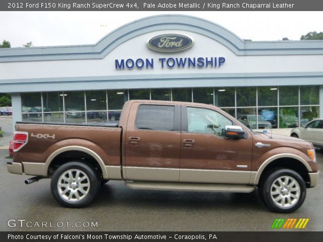 2012 Ford F150 King Ranch SuperCrew 4x4 in Pale Adobe Metallic