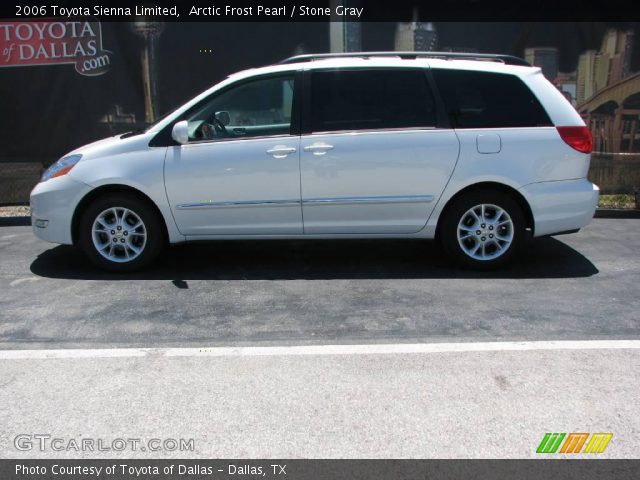 2006 Toyota Sienna Limited in Arctic Frost Pearl