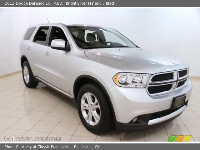 2012 Dodge Durango SXT AWD in Bright Silver Metallic