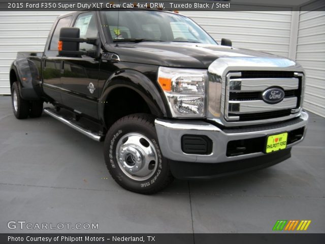 2015 Ford F350 Super Duty XLT Crew Cab 4x4 DRW in Tuxedo Black