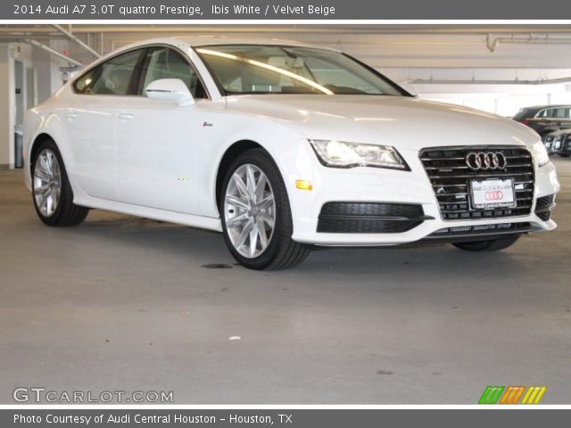 2014 Audi A7 3.0T quattro Prestige in Ibis White