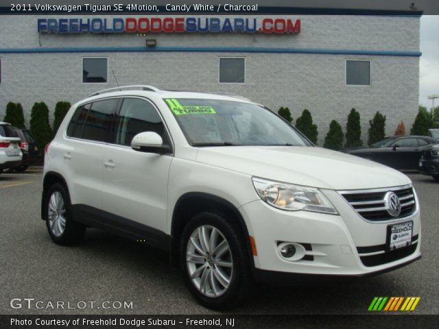 2011 Volkswagen Tiguan SE 4Motion in Candy White