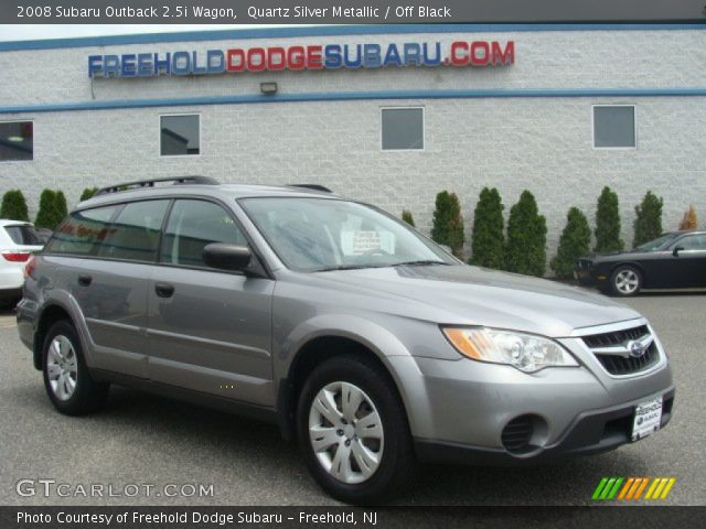 2008 Subaru Outback 2.5i Wagon in Quartz Silver Metallic