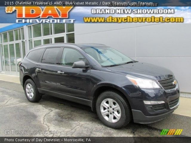 2015 Chevrolet Traverse LS AWD in Blue Velvet Metallic