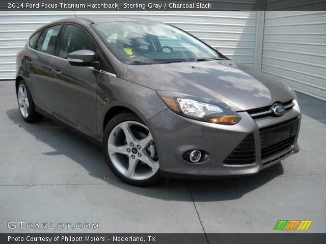2014 Ford Focus Titanium Hatchback in Sterling Gray