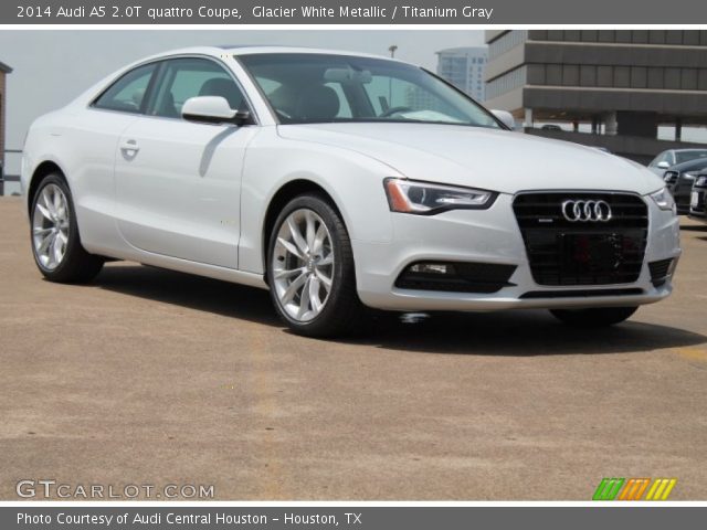 2014 Audi A5 2.0T quattro Coupe in Glacier White Metallic