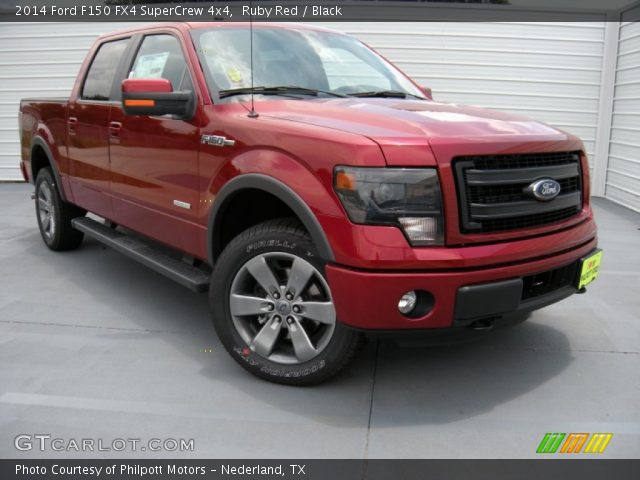 2014 Ford F150 FX4 SuperCrew 4x4 in Ruby Red