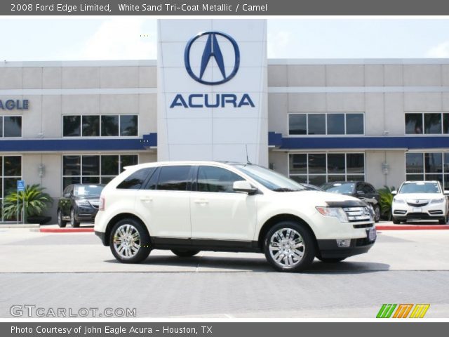 2008 Ford Edge Limited in White Sand Tri-Coat Metallic