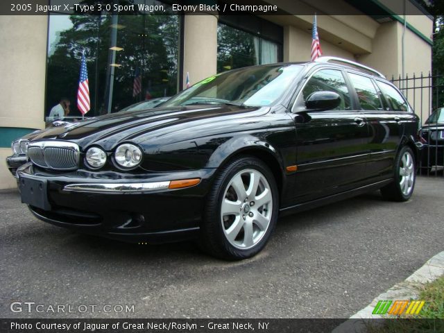 2005 Jaguar X-Type 3.0 Sport Wagon in Ebony Black