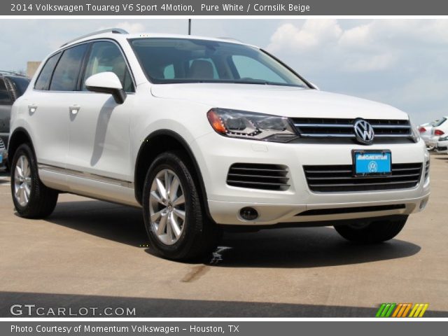 2014 Volkswagen Touareg V6 Sport 4Motion in Pure White