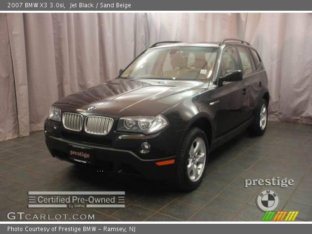 2007 BMW X3 3.0si in Jet Black