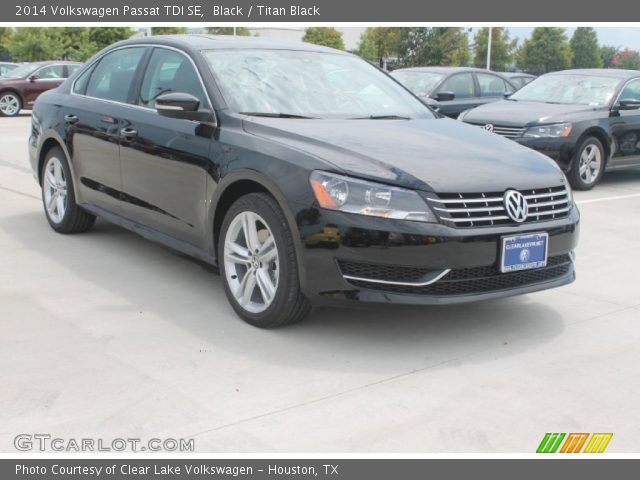 2014 Volkswagen Passat TDI SE in Black